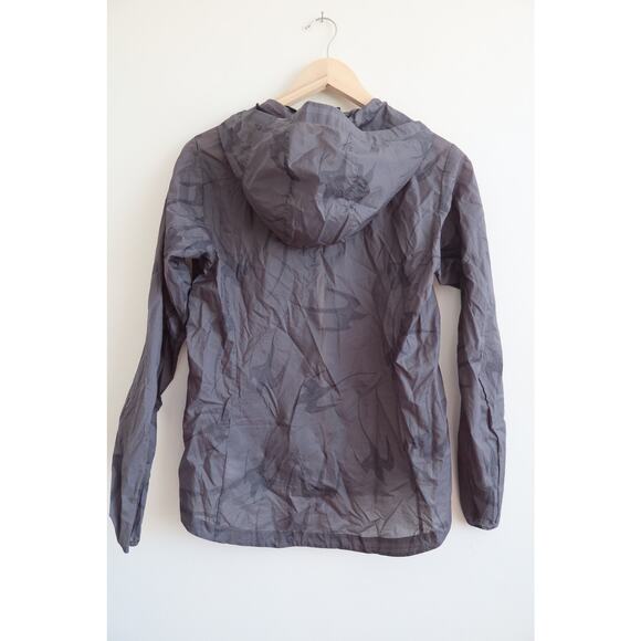 Patagonia Houdini Jacket Tropi Birds Plume Grey Women's Small - Picture 6 of 7